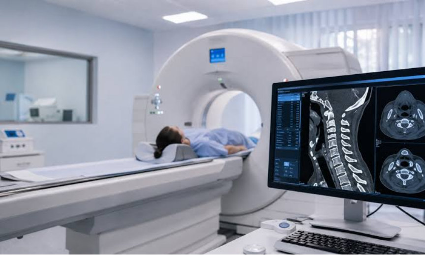 Cervical Spine CT Scan at Crystal Radiology